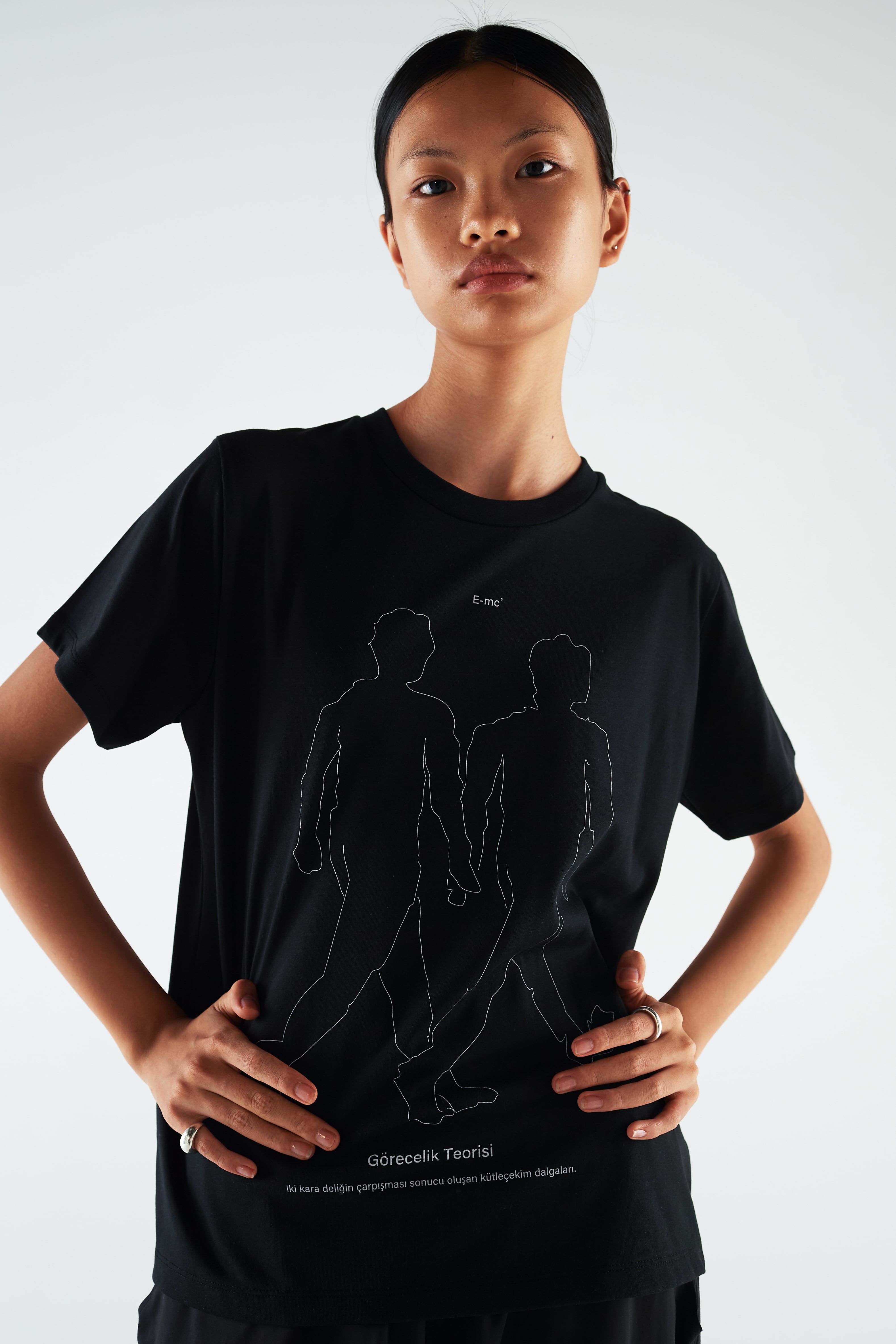 gadid anoniem tシャツ JAKE/BLACK