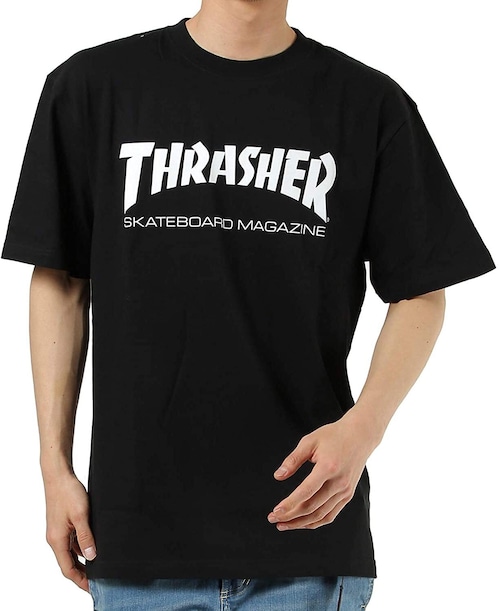 THRASHER(スラッシャー)  マグロゴ Tシャツ  ブラック  TH8101