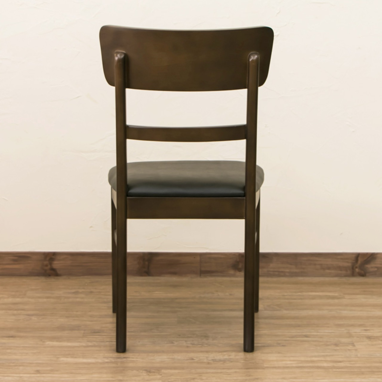 【佐川・離島発送不可】ダイニングチェア　2脚セット　BR/NA