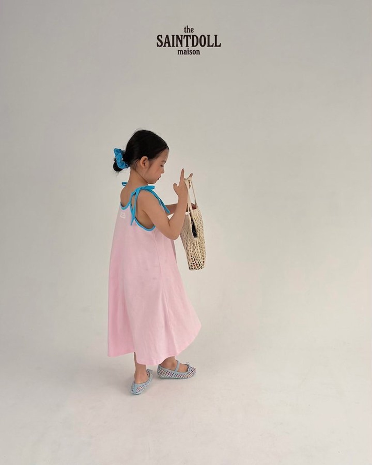 [SAINTDOLL] Less Point Dress (JS/JM/JL) / [세인트돌] 레스포인트원피스 (JS/JM/JL)