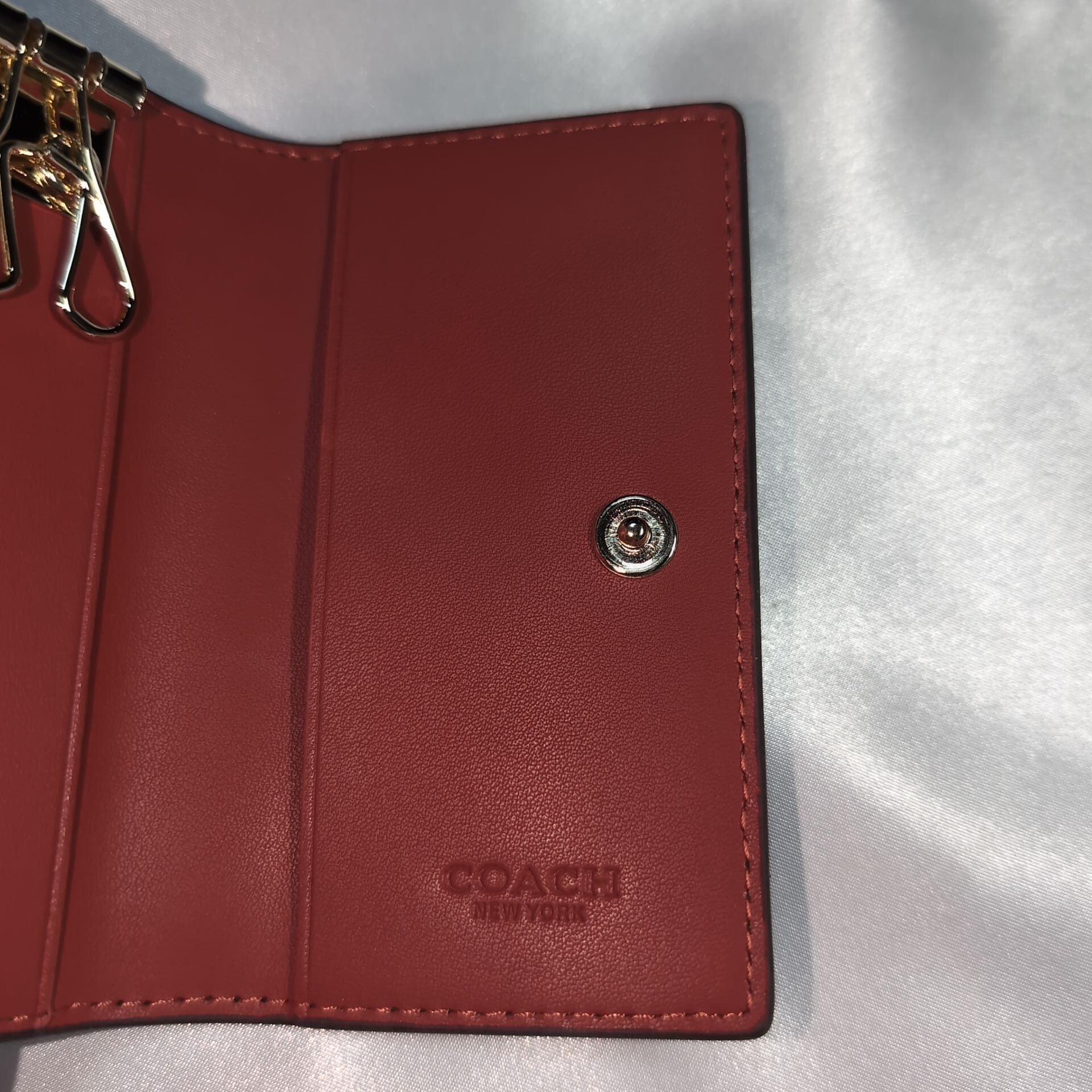 COACHコーチ 5連キーケース シグネチャーブラウン | francore