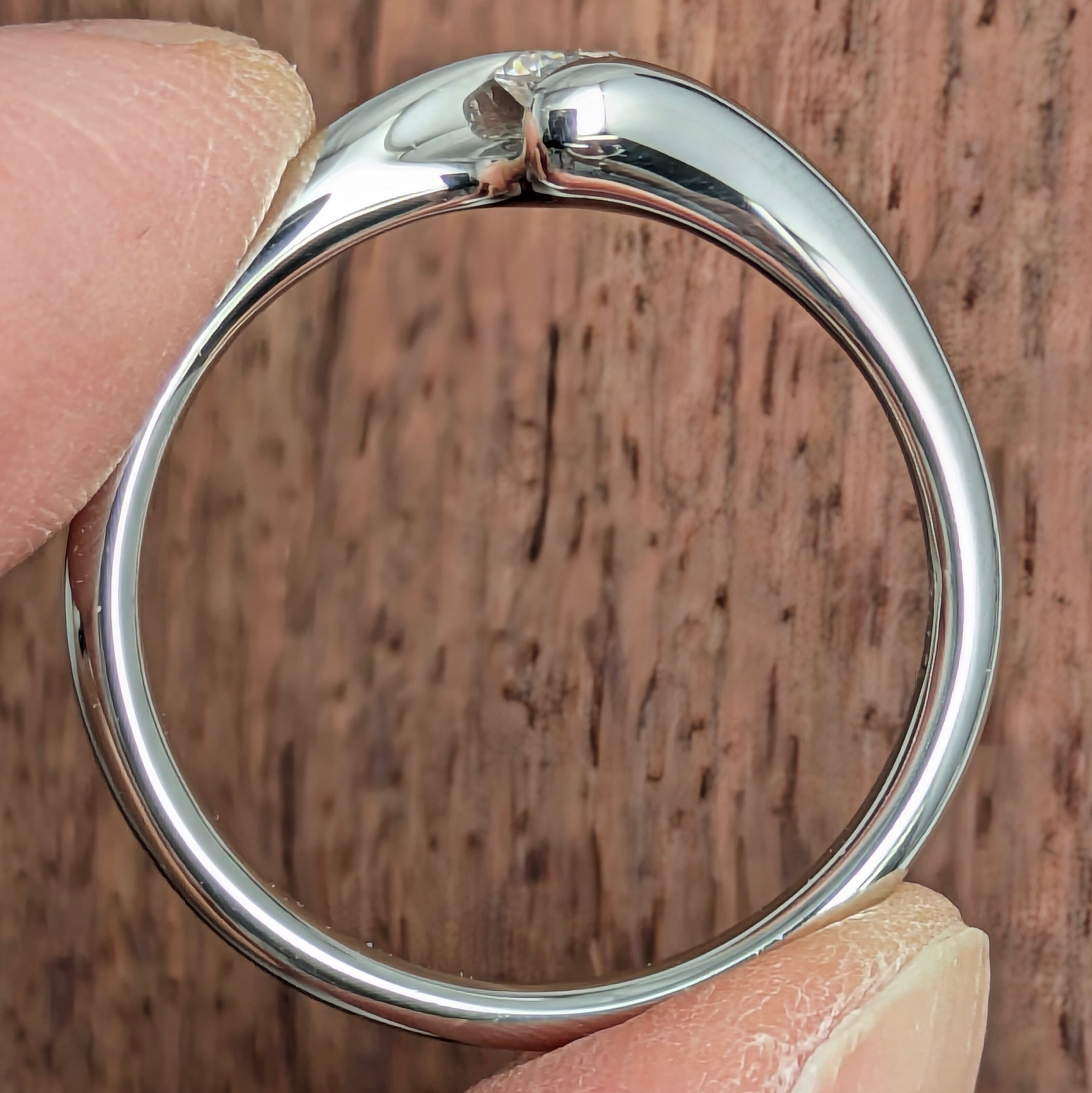 Pt900ダイヤリング ダイヤモンド 0.12ct【PRO208724】 | CollectJewel
