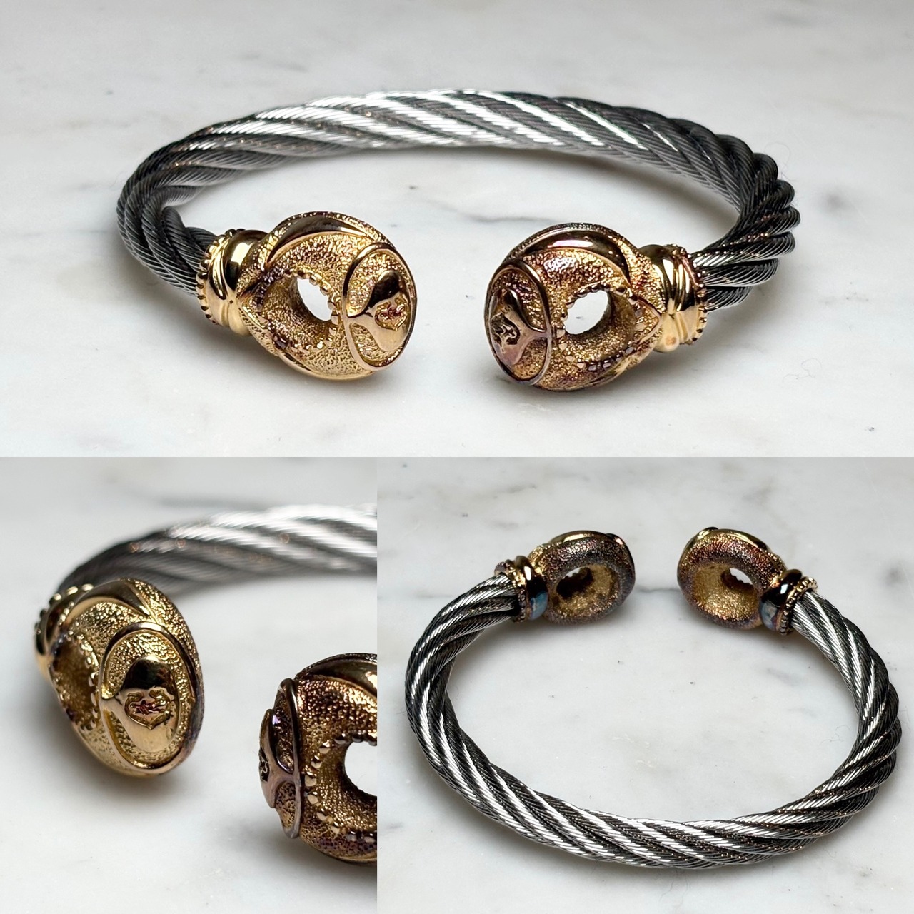 CHARRIOL combicolor wire bracelet