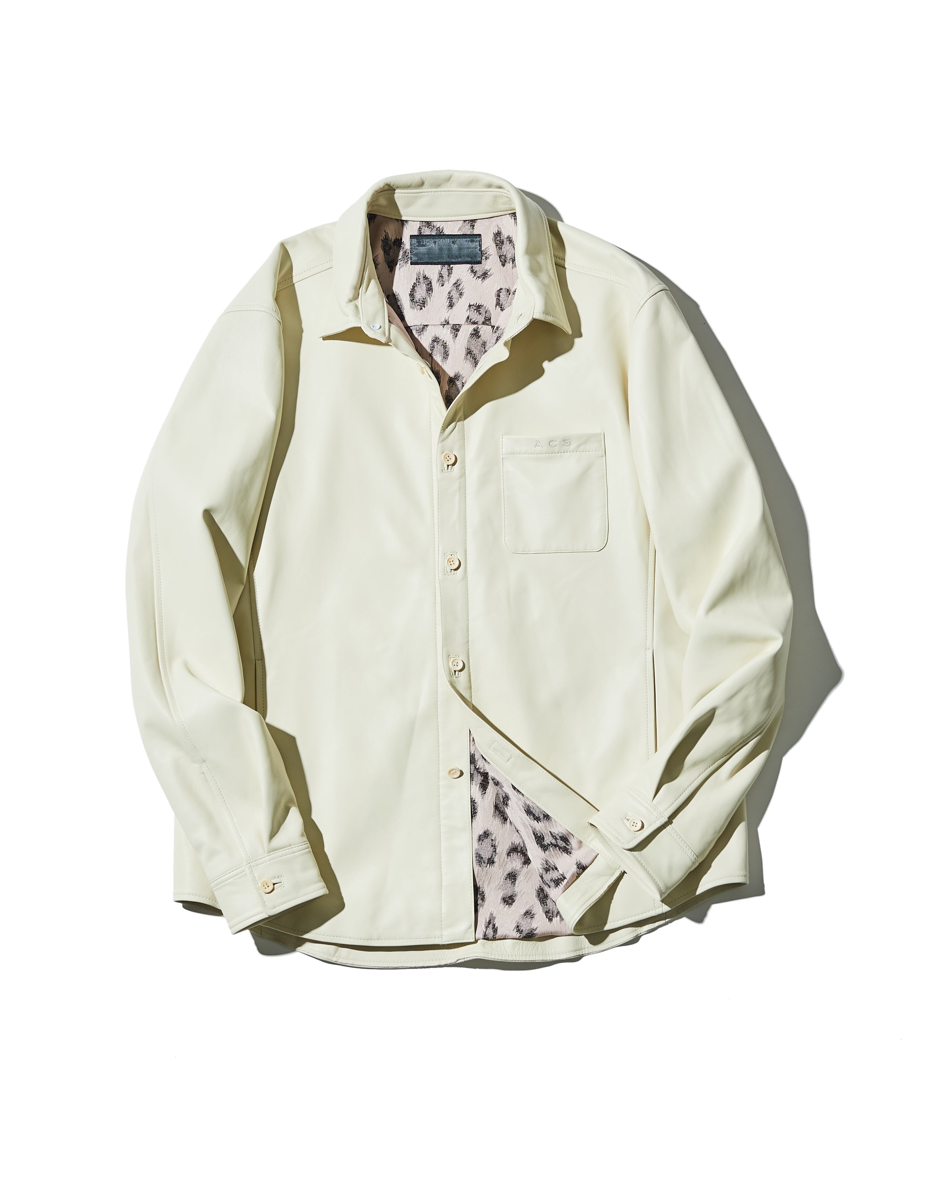 レザー シャツジャケット | ACANTHUS ONLINE STORE レザー シャツジャケット | ACANTHUS ONLINE STORE