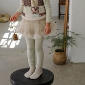 韓国子供服 / 26winter / puella FLO / オアレギンス / キッズ / 冬服 *90~140*