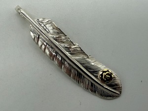 ほぼ新品　金メタル付特大フェザー左　現行11.68g
