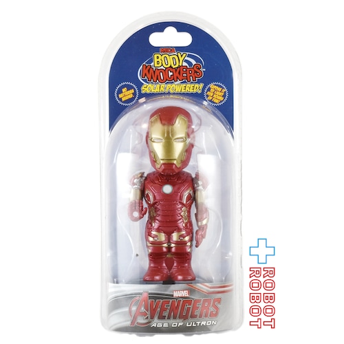 ネカ マーベル アベンジャーズ エイジ・オブ・ウルトロン アイアンマン ボディーノッカー ソーラーパワー ボビングヘッド フィギュア 国内版 未開封