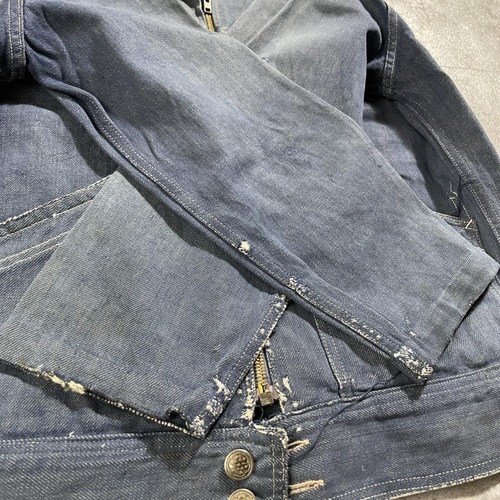 50-60s 13スターボタン メカニック サイクリスト ジャケット 詳細写真9