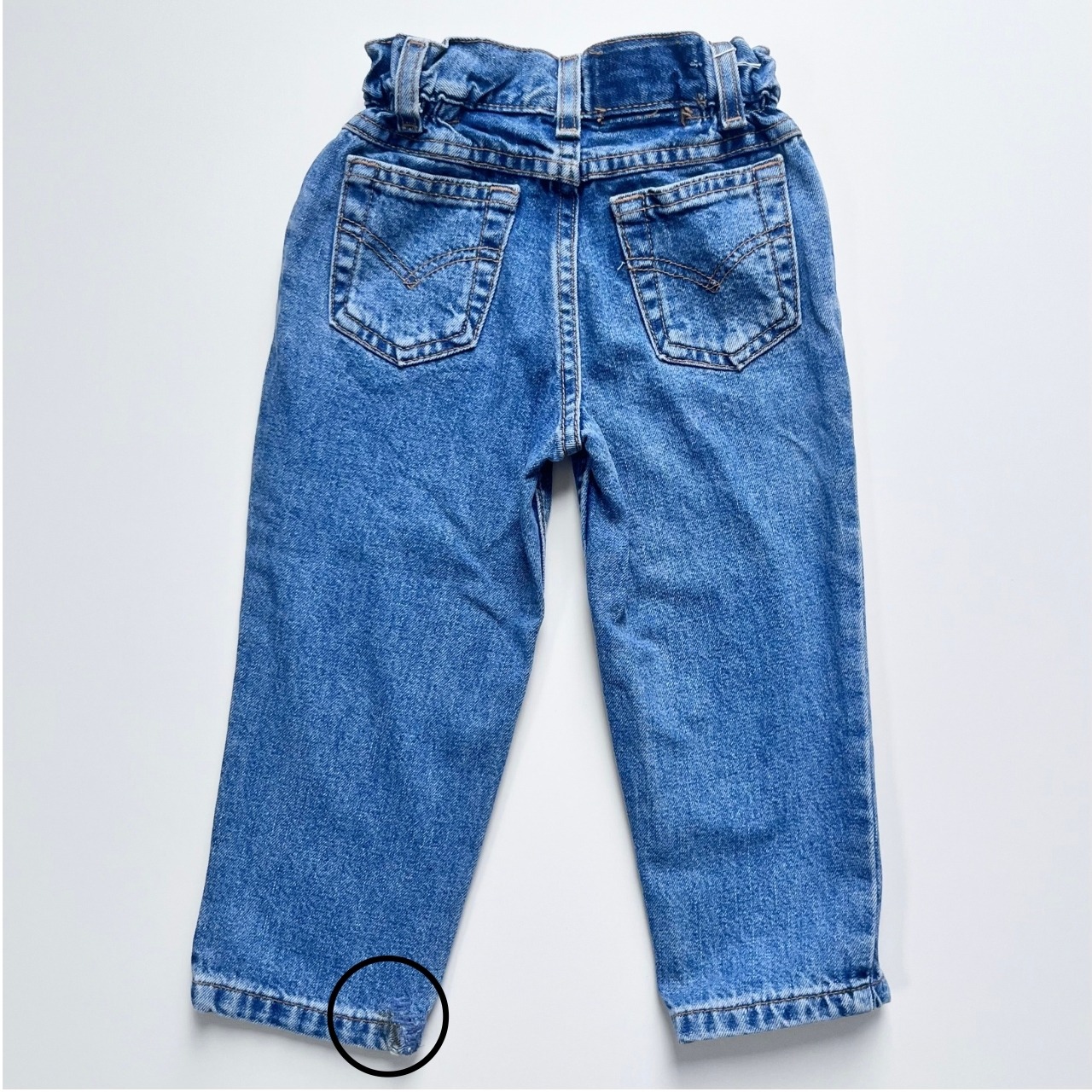 ＜VINTAGE＞Kids デニムパンツ Levi's Denim 90’s/3T（2602） - 2
