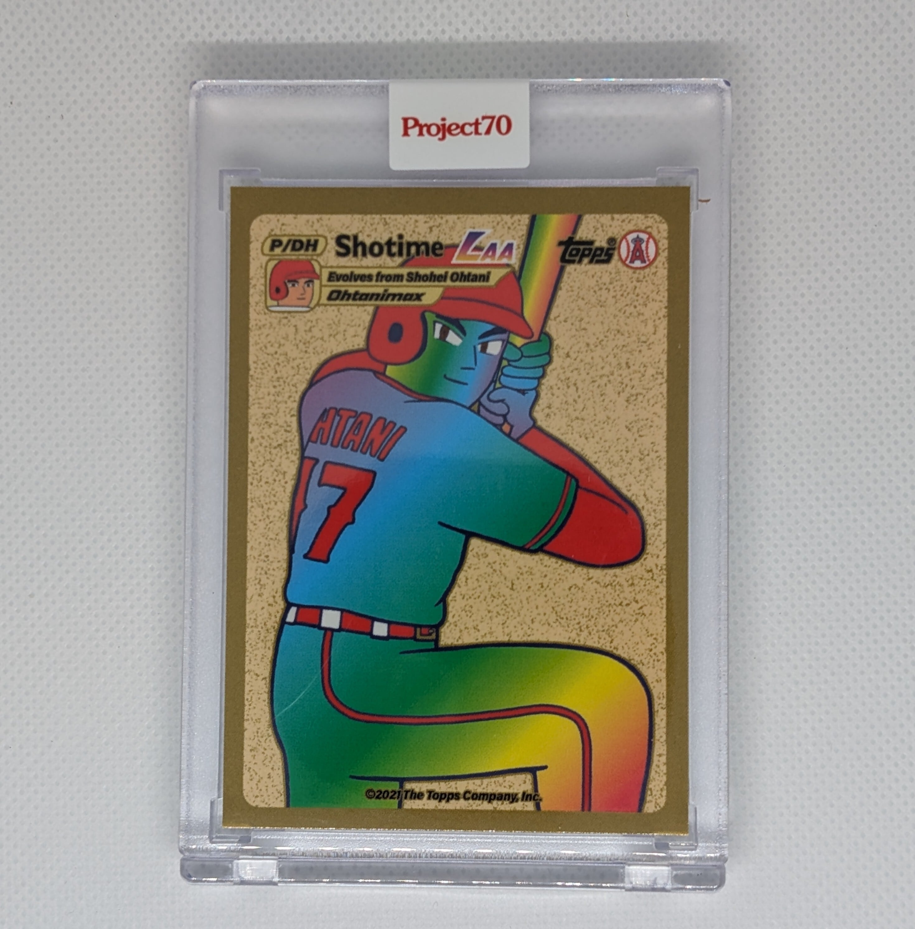 Topps Project70® Card 547 - Shohei Ohtani by Keith Shore | MAD TOYS
