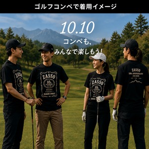 ZASSO 10周年記念 Tシャツ｜10th ANNIVERSARY 2016-2026｜ブラック S〜5XL