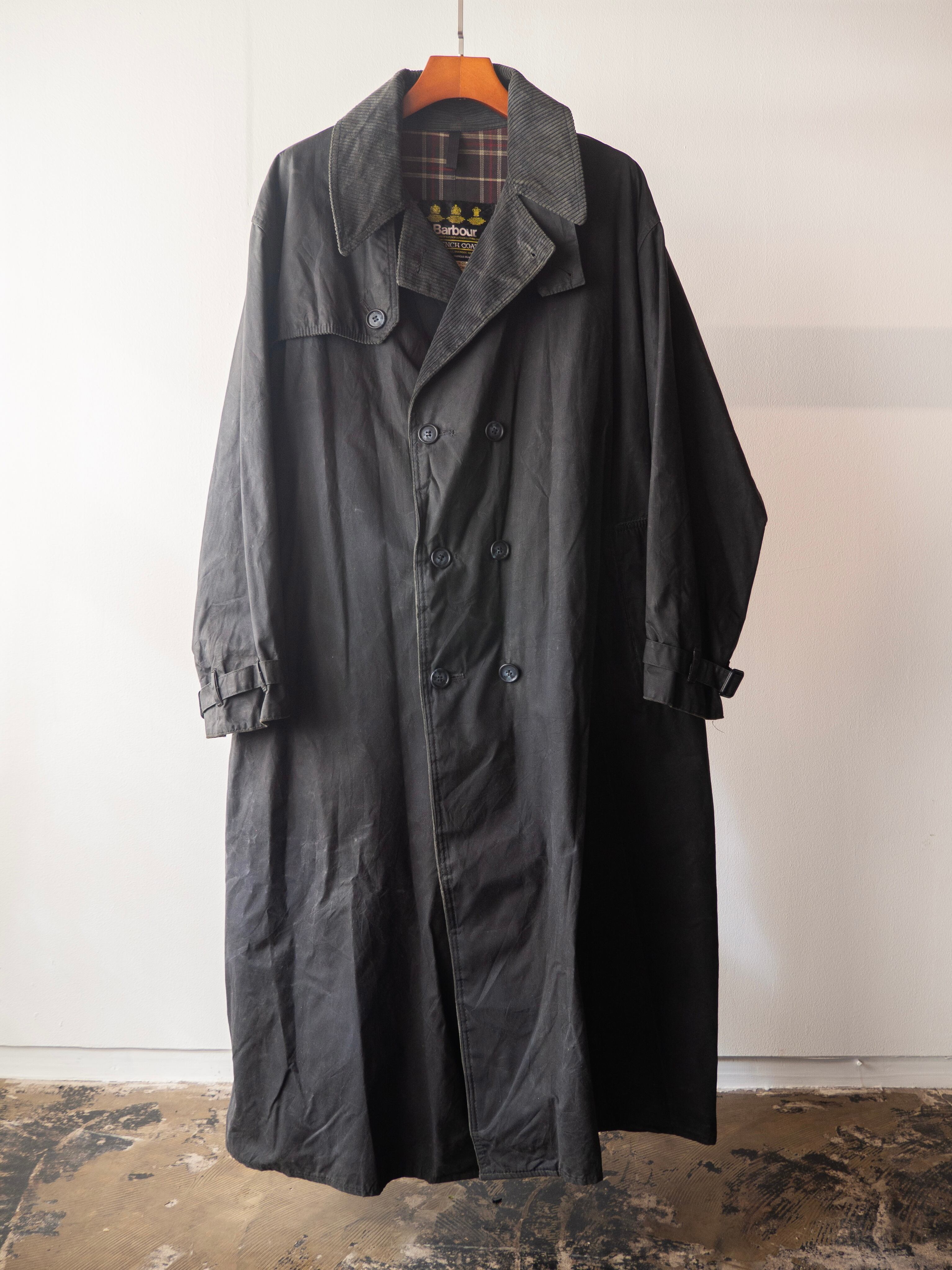 colo90s Barbour Trench Coat☓LAND ROVER c36