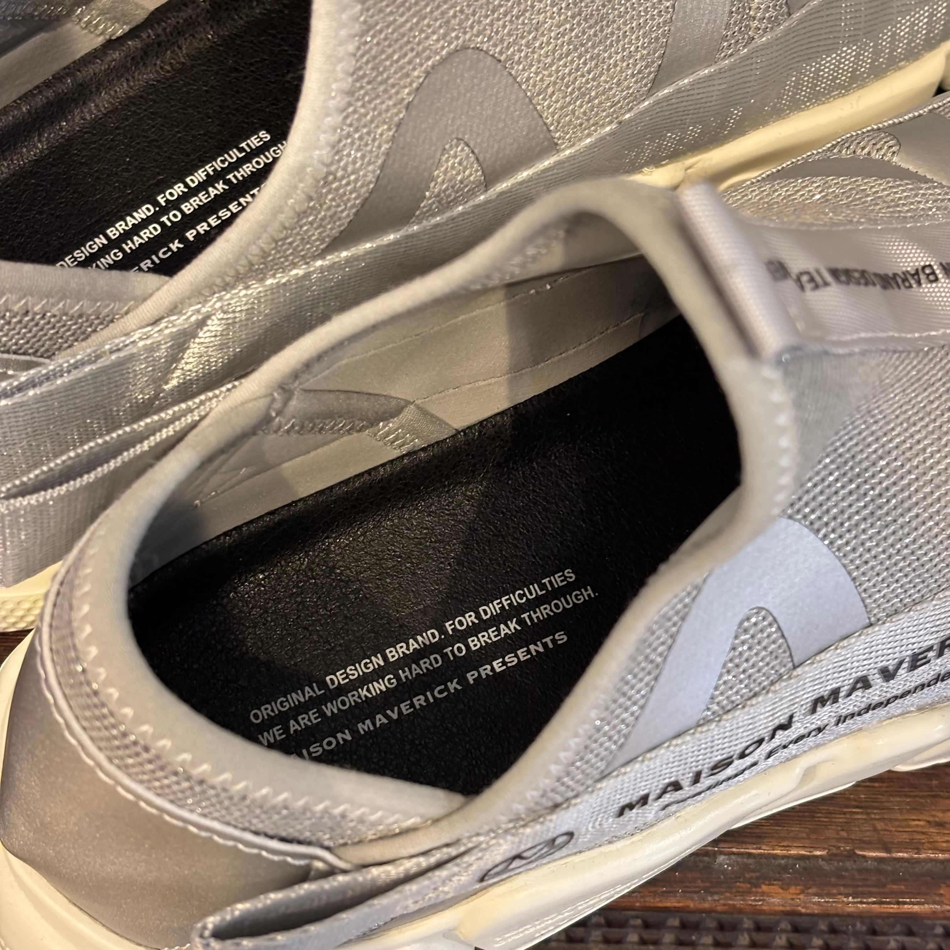 再入荷！】MAISON MAVERICK PRESENTS/Dad Slip-ons Knit Sneakers