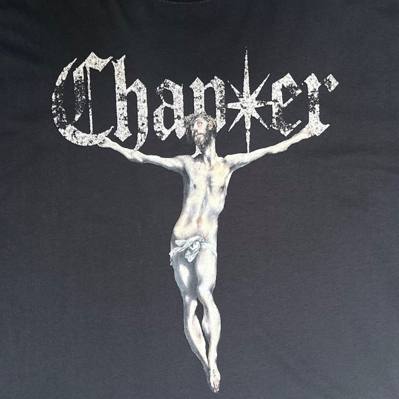 CHAPTER / jesus tee black