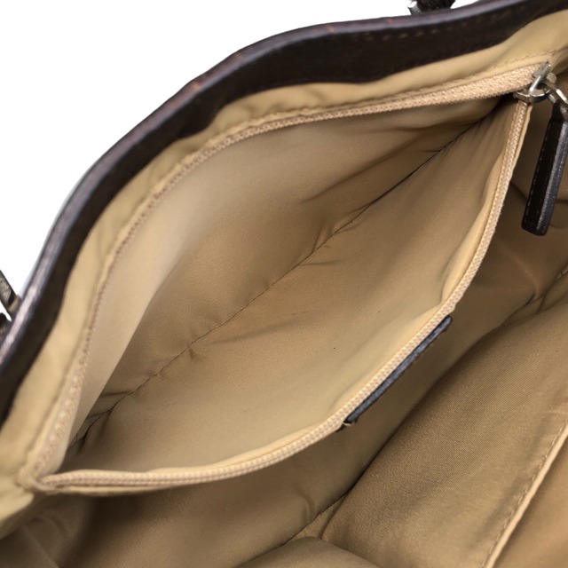 Christian Dior クリスチャン ディオール ストリートシック ハンドバッグ ブラウン ジャガード ボストン vintage ヴィンテージ オールド vh7zt6