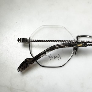 NOS YOHJI YAMAMOTO under-rim glasses with octagon rense