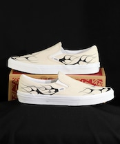 VANS CUSTOM - The Vintage Flames ブラック