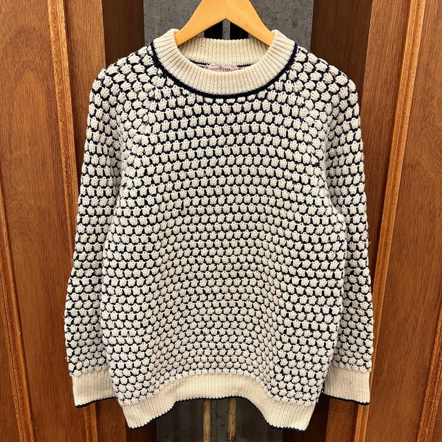 1960'S JOS.A.BANK WOOL SWEATER "POPCORN"⑧