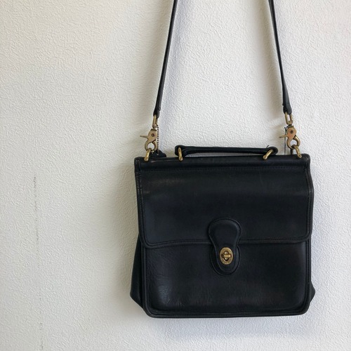 used old COACH leather bag