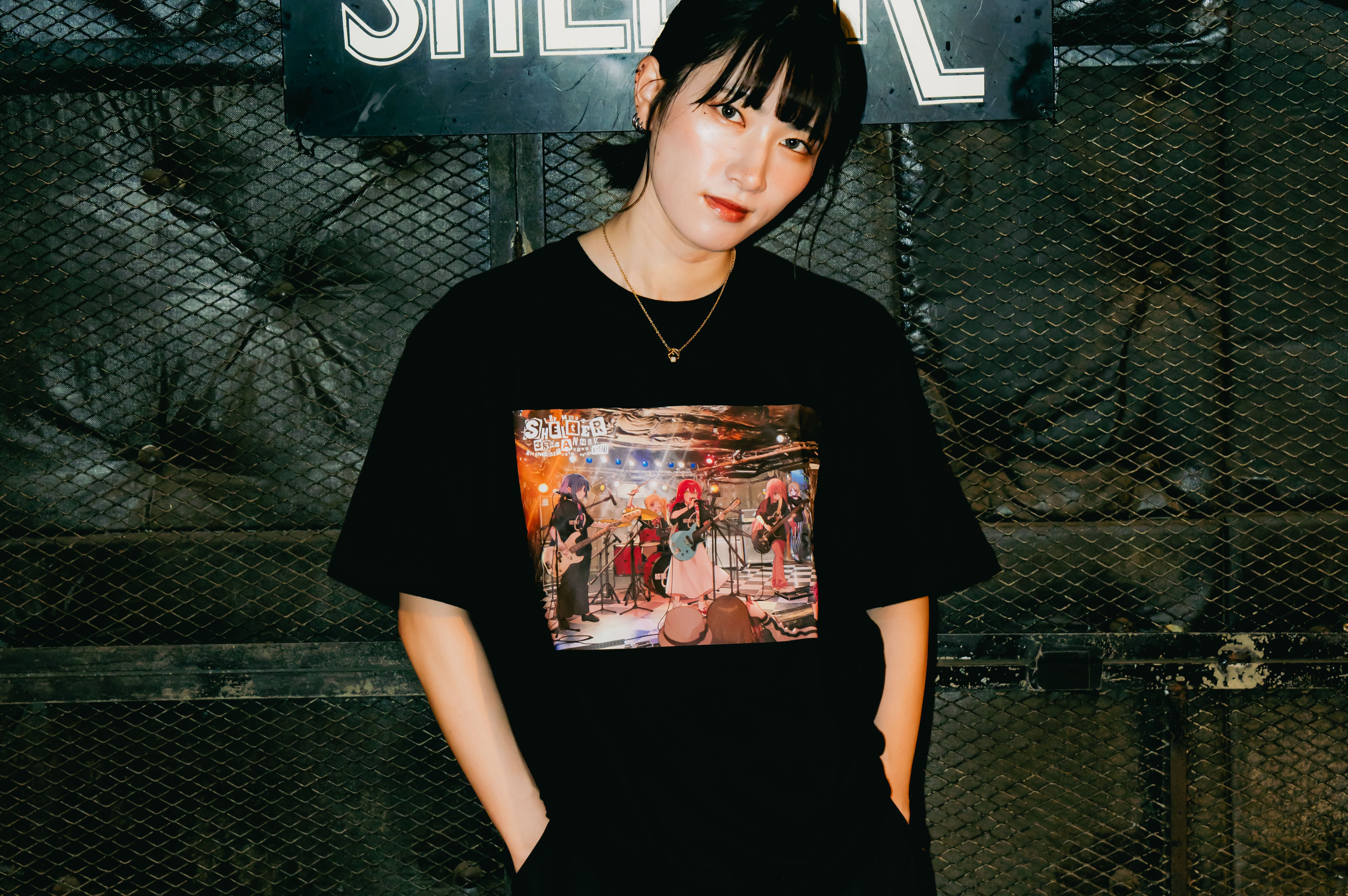 受注生産】SHELTER 35th × はまじあき描き下ろしTシャツ（XXL