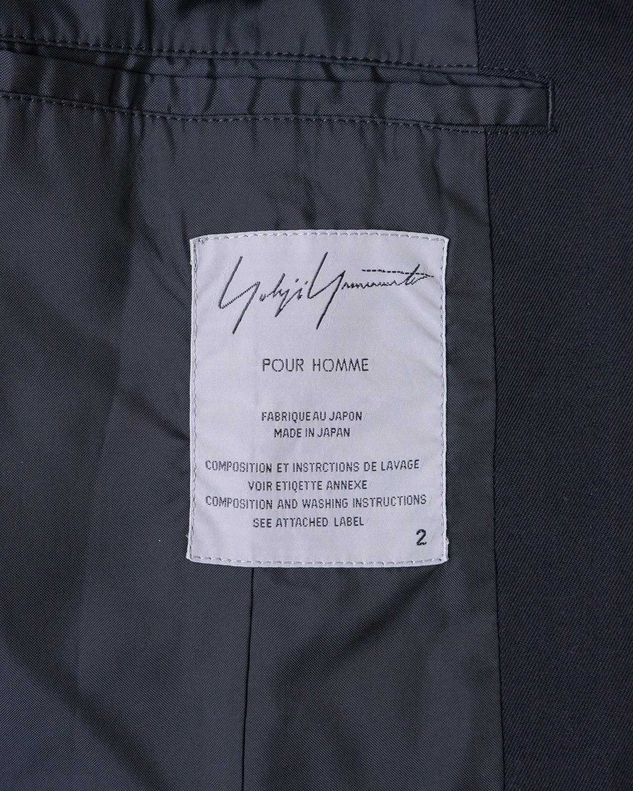 〈Yohji YAMAMOTO〉Tailored jacket - 9