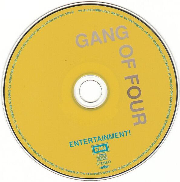 GANG OF FOUR/entertainment!+3 | RECORD SHOP CONQUEST/レコード