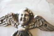 1900s フランス  ルーベンス 聖アンデレの殉教的プットーと大きなハンドルc ツマミ アンティーク
