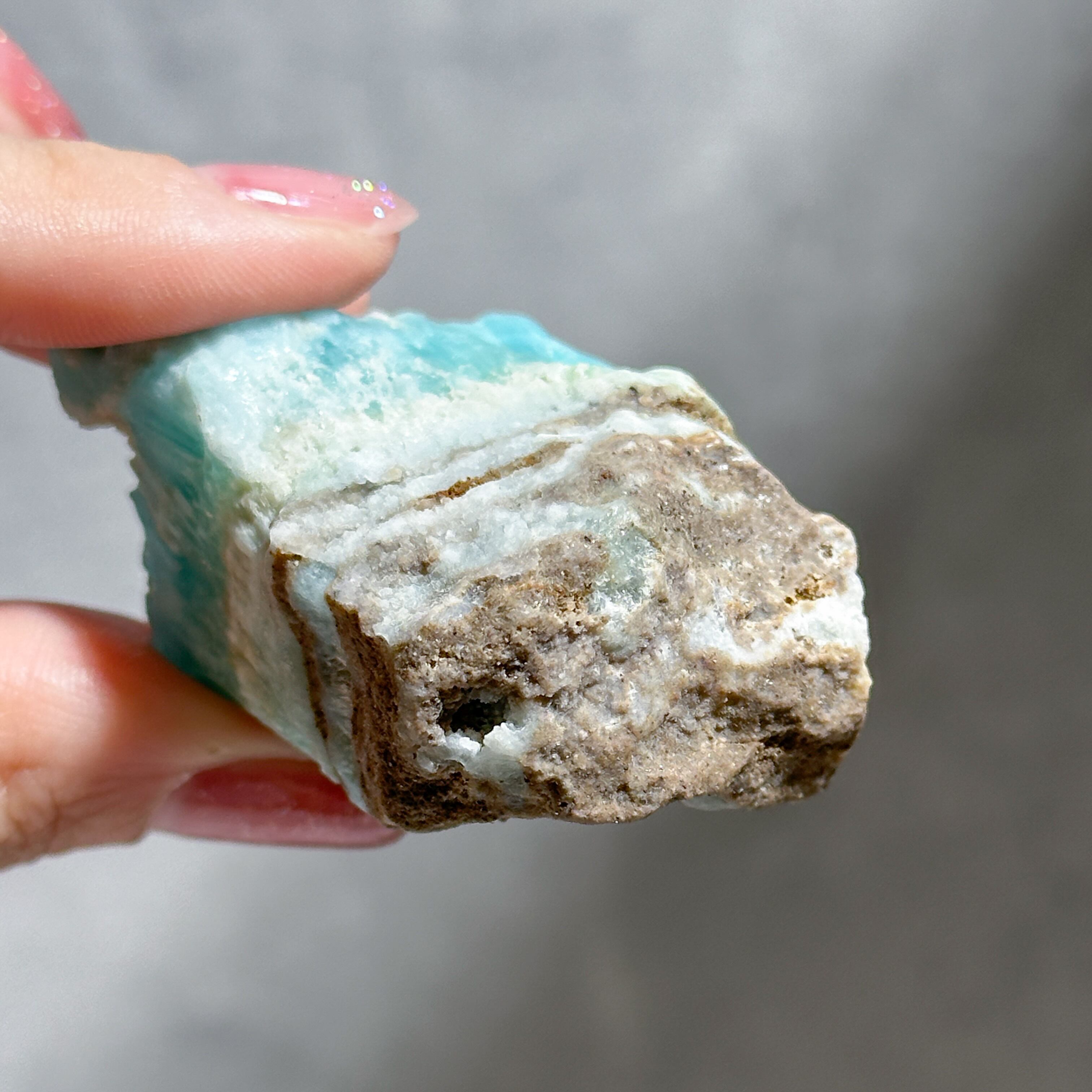 ブルーアラゴナイト 原石44◇Blue Aragonite◇天然石・鉱物