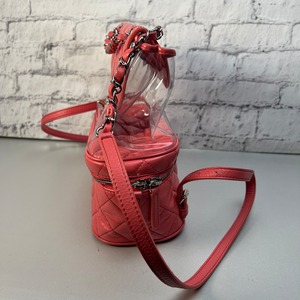 【最終処分SALE】CHANEL シャネル マトラッセ ココマーク リュック ピンク A-11461