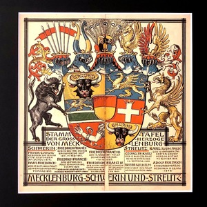 ミュンヘンカレンダー額装1903