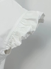 Épure Blanc Frill Top F0644