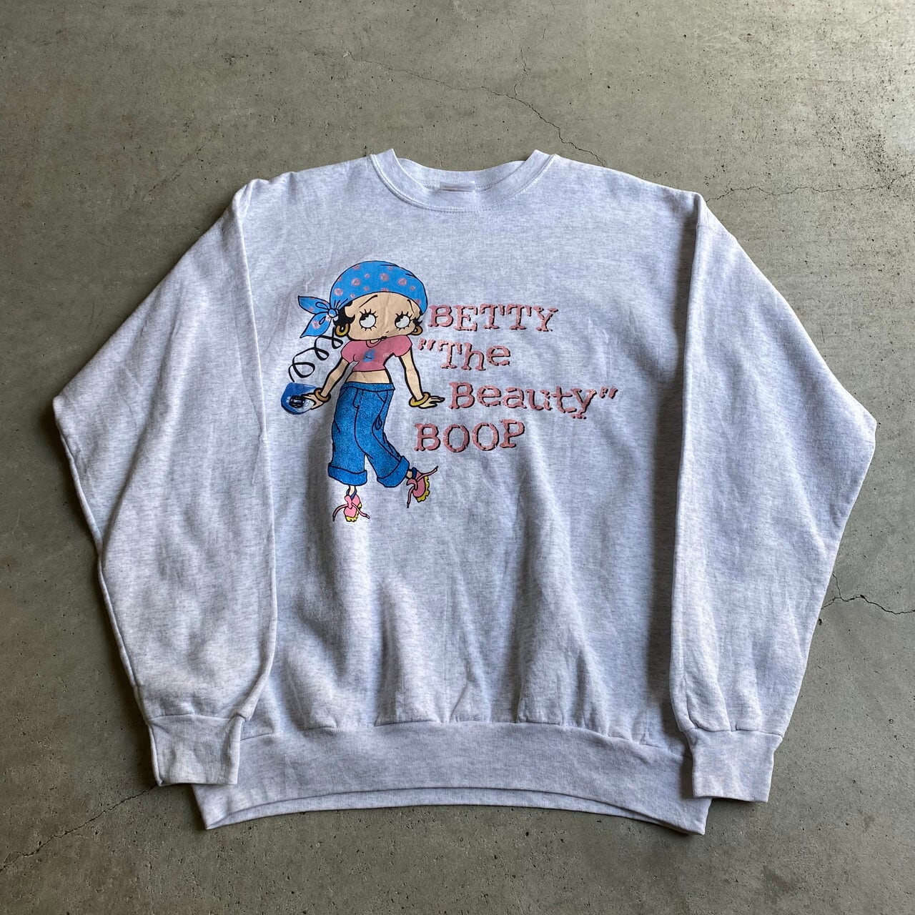 美品 Betty Boop スウェットトレーナー