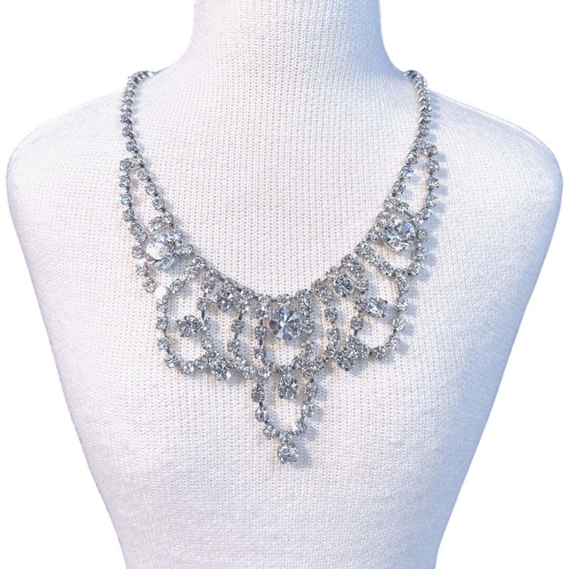 9月中旬入荷予定 【Luxe birdie】 ティアラネックレス　クリスタル