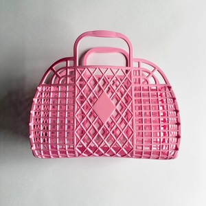 Sun Jellies Retro Basket【Small】Bubble Gum