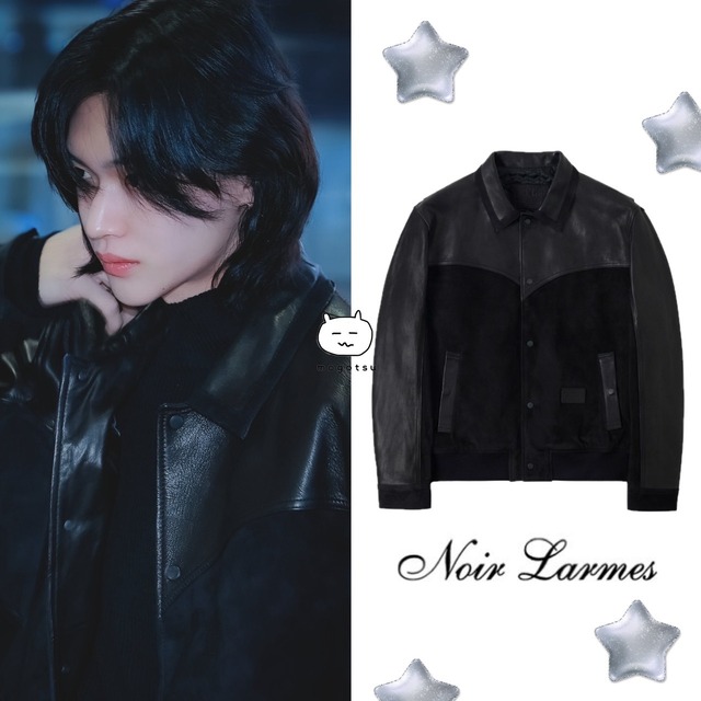★RIIZE ウォンビン 着用！！【Noir Larmes】BLACK LABEL_WESTERNOCK1