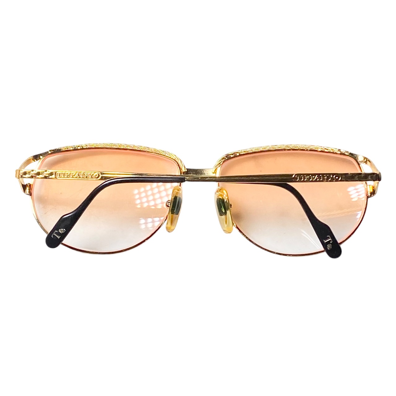 vintage TIFFANY LUNETTES 23k gold plated grasses “T312”
