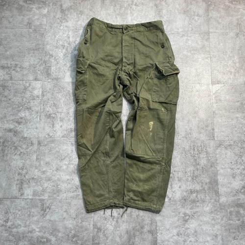 60s フランス軍 実物 M-64 フィールドパンツ w34
