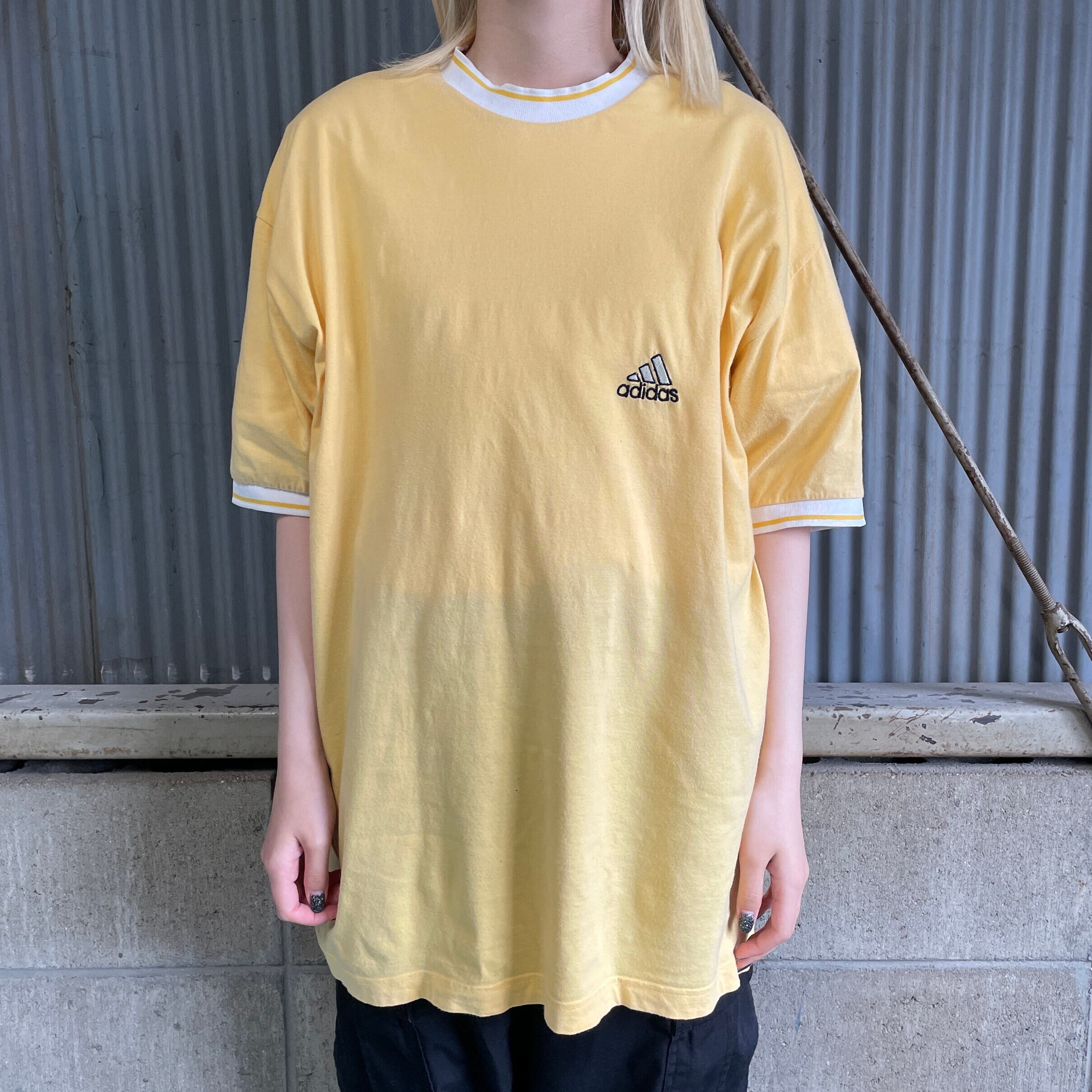 90年代 アディダス adidas ワンポイントロゴTシャツ USA製 メンズXL ヴィンテージ /eaa339954