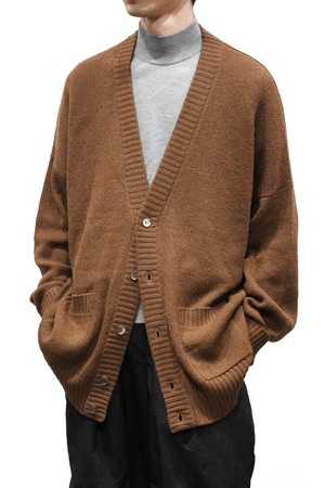 00's "PRADA" Pure Cashmere Oversized Cardigan