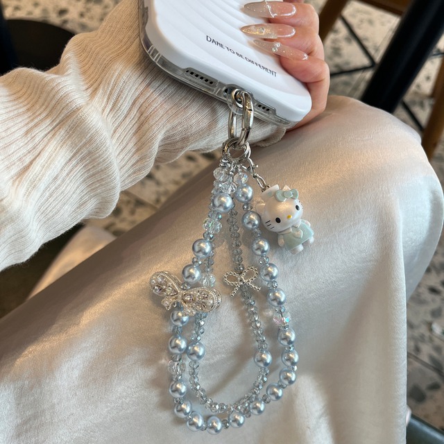 オリジナル手作りビーズストラップ BL2