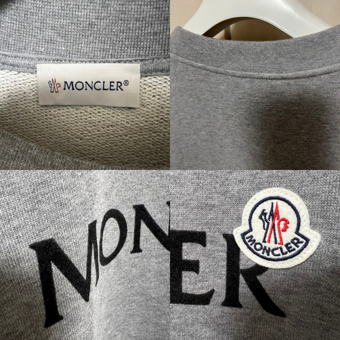 ☆新品未使用タグ付き☆本物保証！MONCLER LETTERING LOGO SWEATSHIRT ...