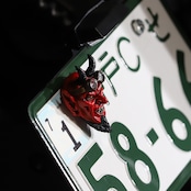 SATANIC RIDERS NumberBolt /Red Devil