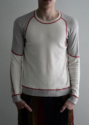 "ARMANI EXCHANGE" cotton crew neck knit