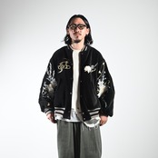 LEH26AW新作Embroidery SKA Reversible Blousonコーディネート2