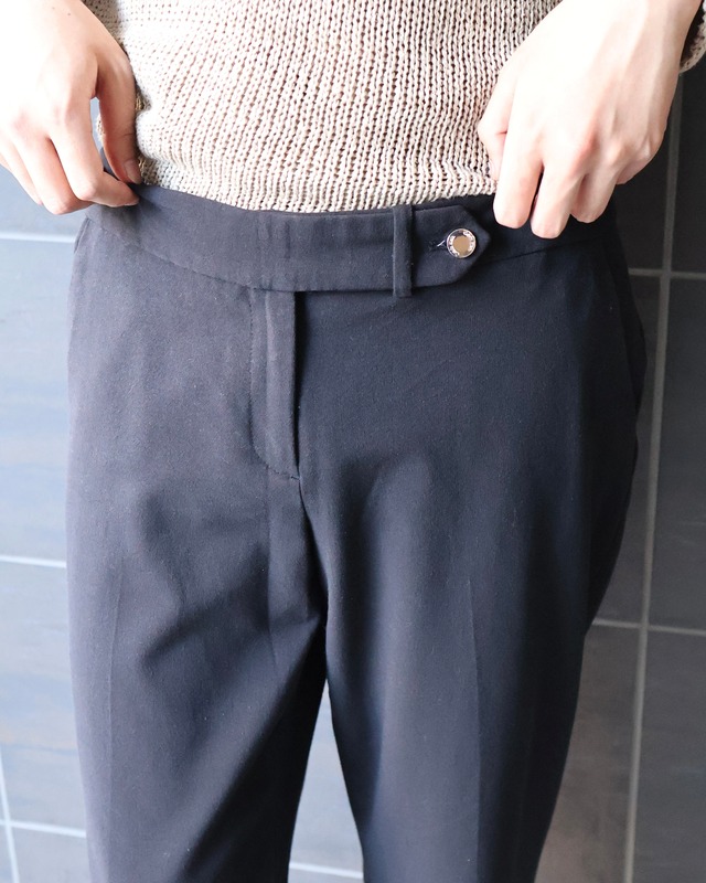 calvin klein no tuck straight slacks
