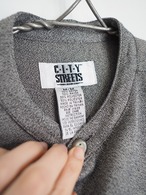 1990’s Rayon Texture Band Collar Shirt