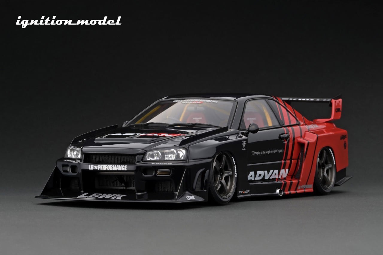 イグニッションモデル 1/18 LB-ER34 スーパー シルエット スカイライン 