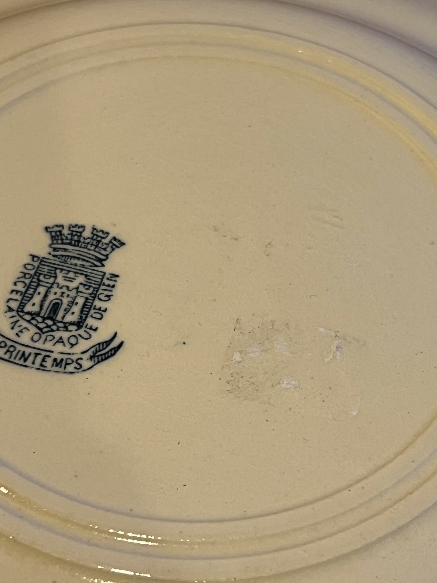 人気のジアン スープ皿 アンティークプレート フランスアンティークA〜C