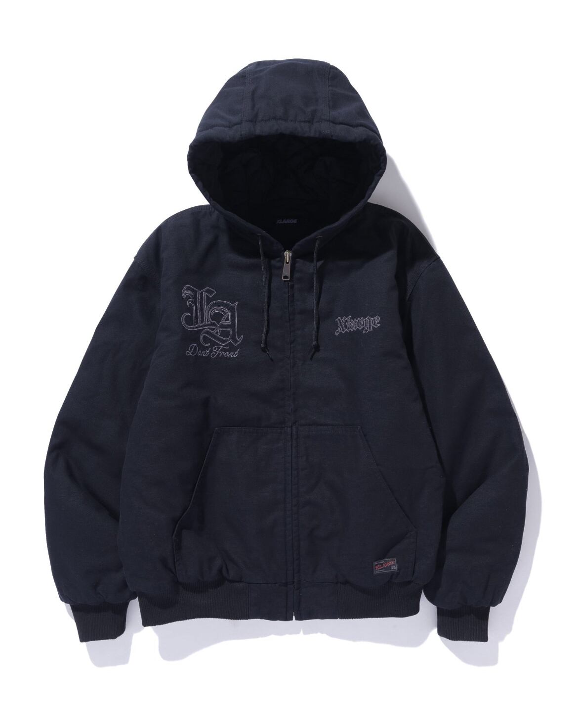 XLARGE PATCHED OLD ENGLISH HOODED WORK JACKET | バイシクルショップ