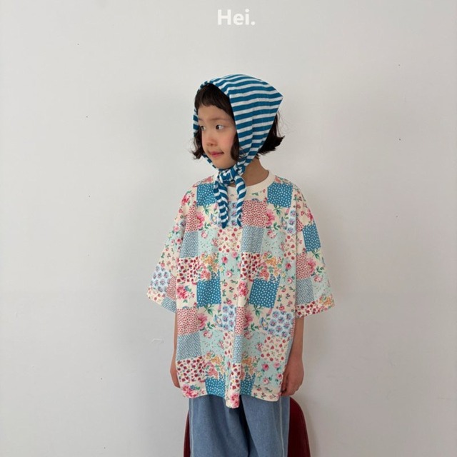 【予約】Vintage Quilt T-Shirt / H ë i (Hei)